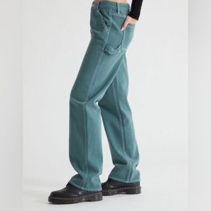 Pacsun Teal Low-Rise Carpenter Pants